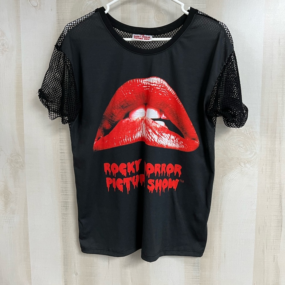 Rocky Picture Horror Show Fish Net Shirt - Large